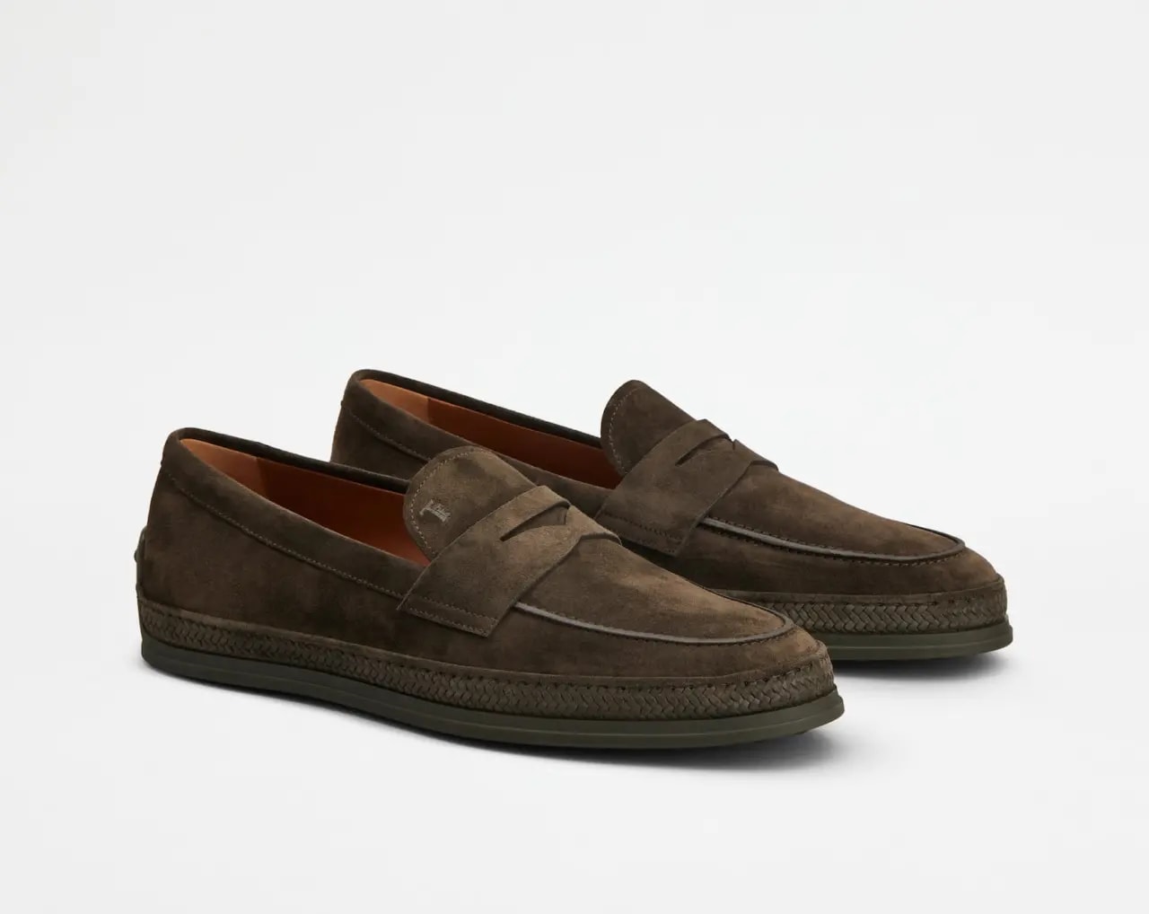 Giày Tods Loafers In Suede 'Brown' XXM07L0FQ80TIQS800 — ảnh 3