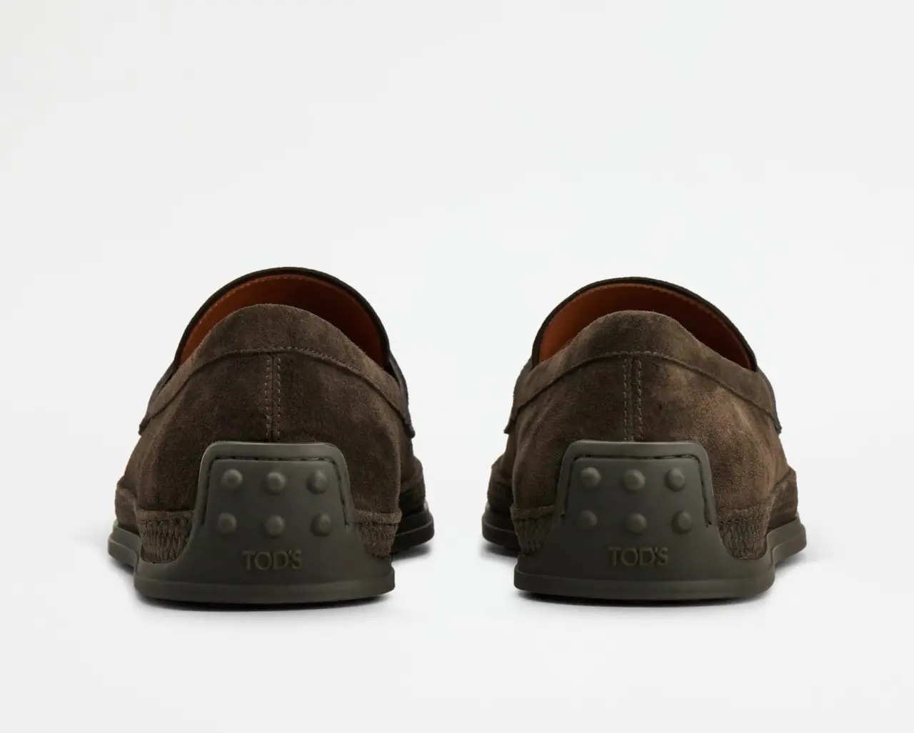Giày Tods Loafers In Suede 'Brown' XXM07L0FQ80TIQS800 — ảnh 4