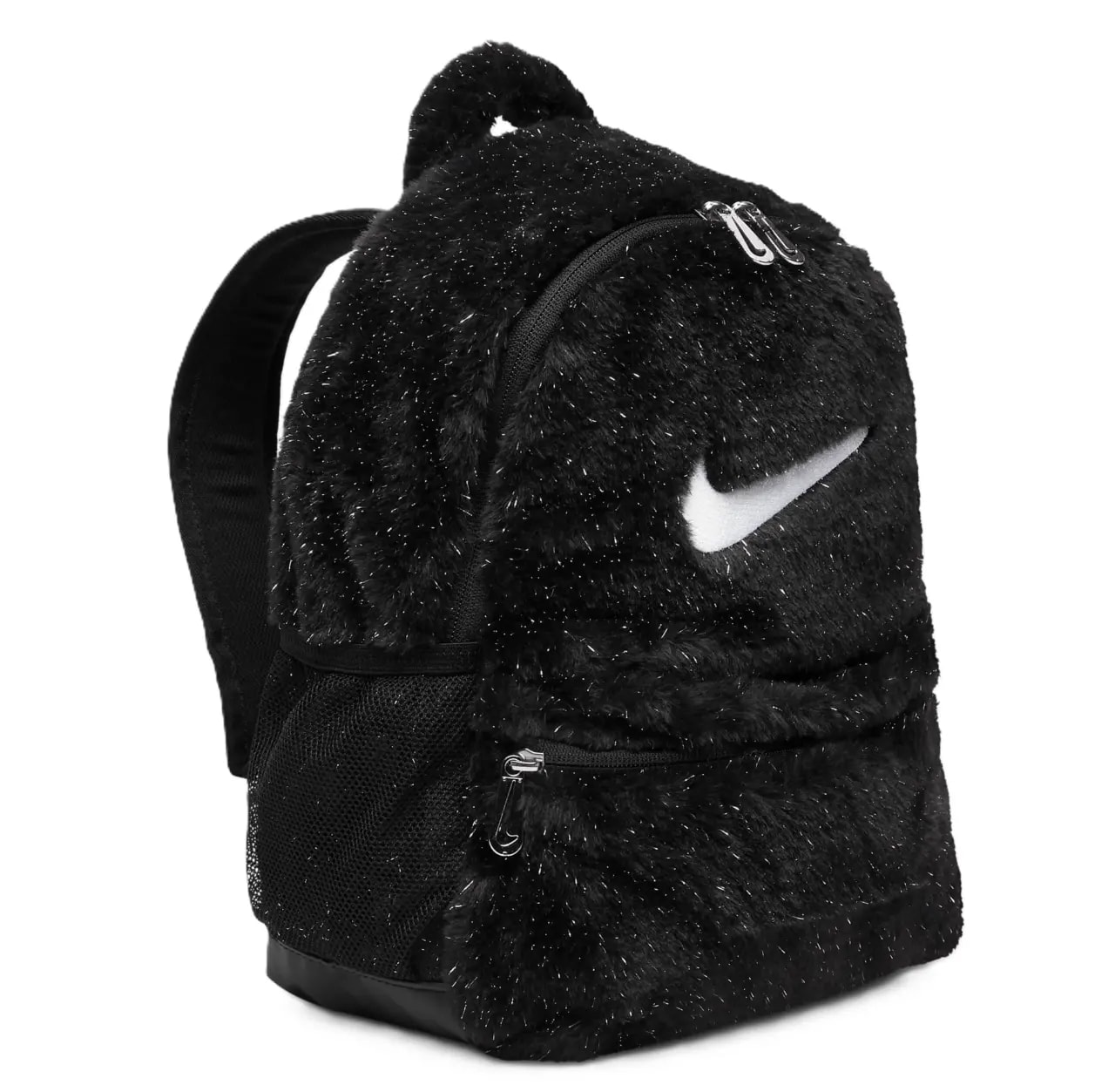 Balo Nike Older Faux Fur Backpack 'Black' FZ1330-010 — ảnh 3