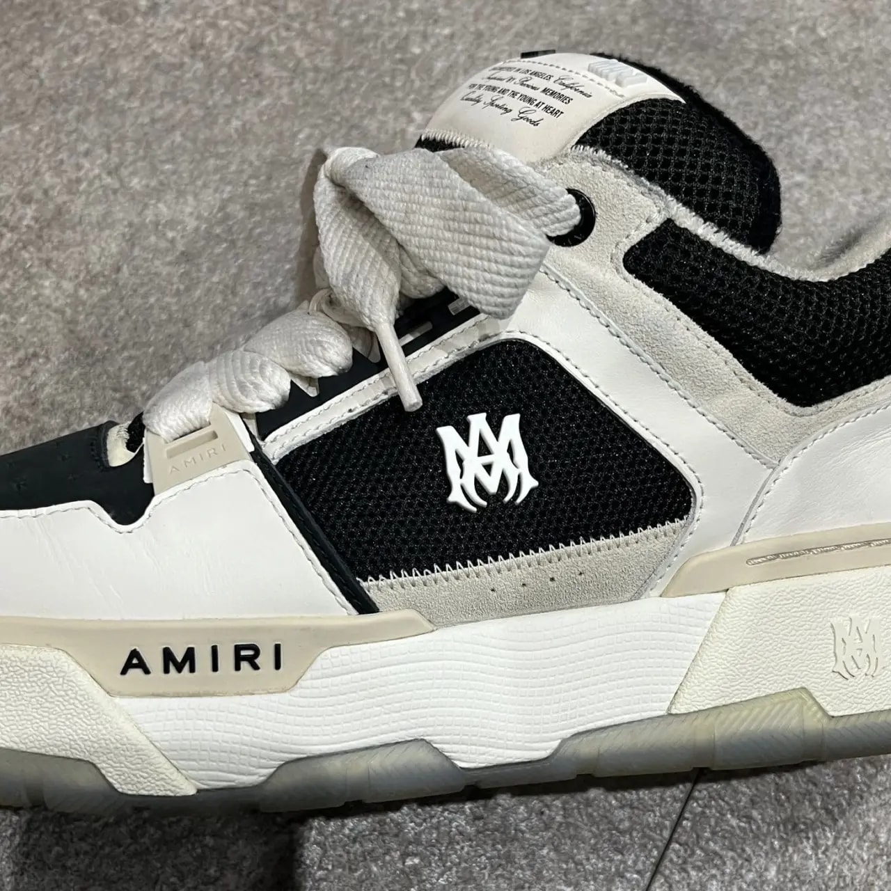 Giày Amiri MA-1 'White Black' SS23MFS012-111 — ảnh 3