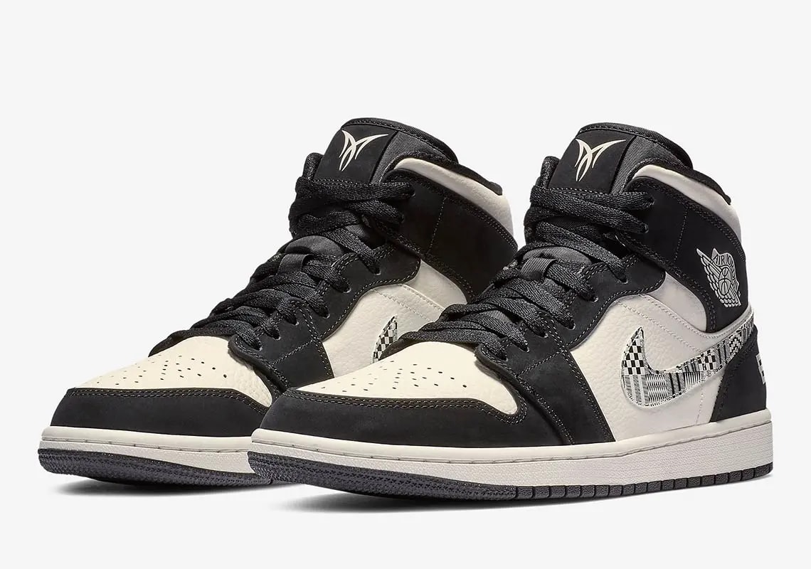 Giày Nike Air Jordan 1 Mid 'Equality' 852542-010 — ảnh 2