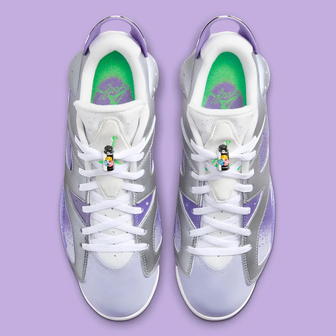 Giày Nike Air Jordan 6 Golf U.S. Open 'Airbrush' FD0205-055 — ảnh 3