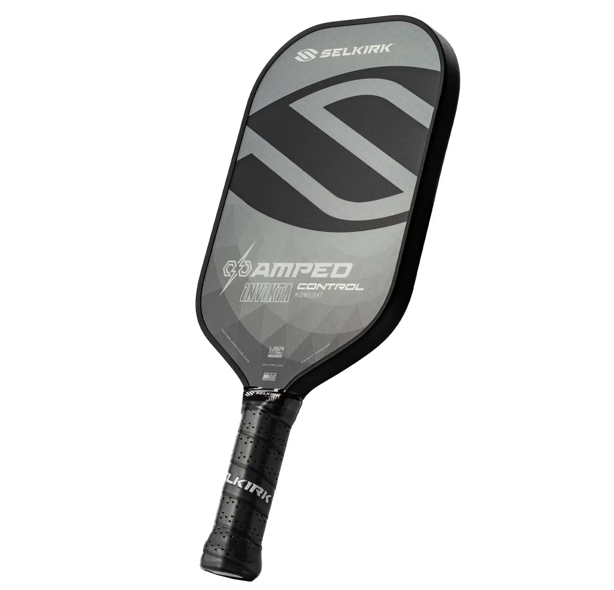 Vợt Pickleball Selkirk AMPED Control Invikta 'Gray' — ảnh 2