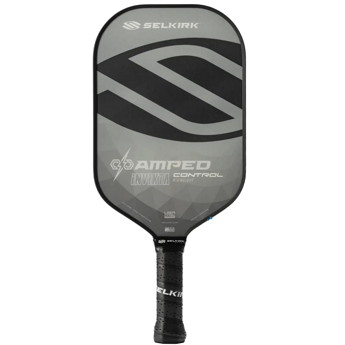 Vợt Pickleball Selkirk AMPED Control Invikta 'Gray' — kich-thuoc: 16mm