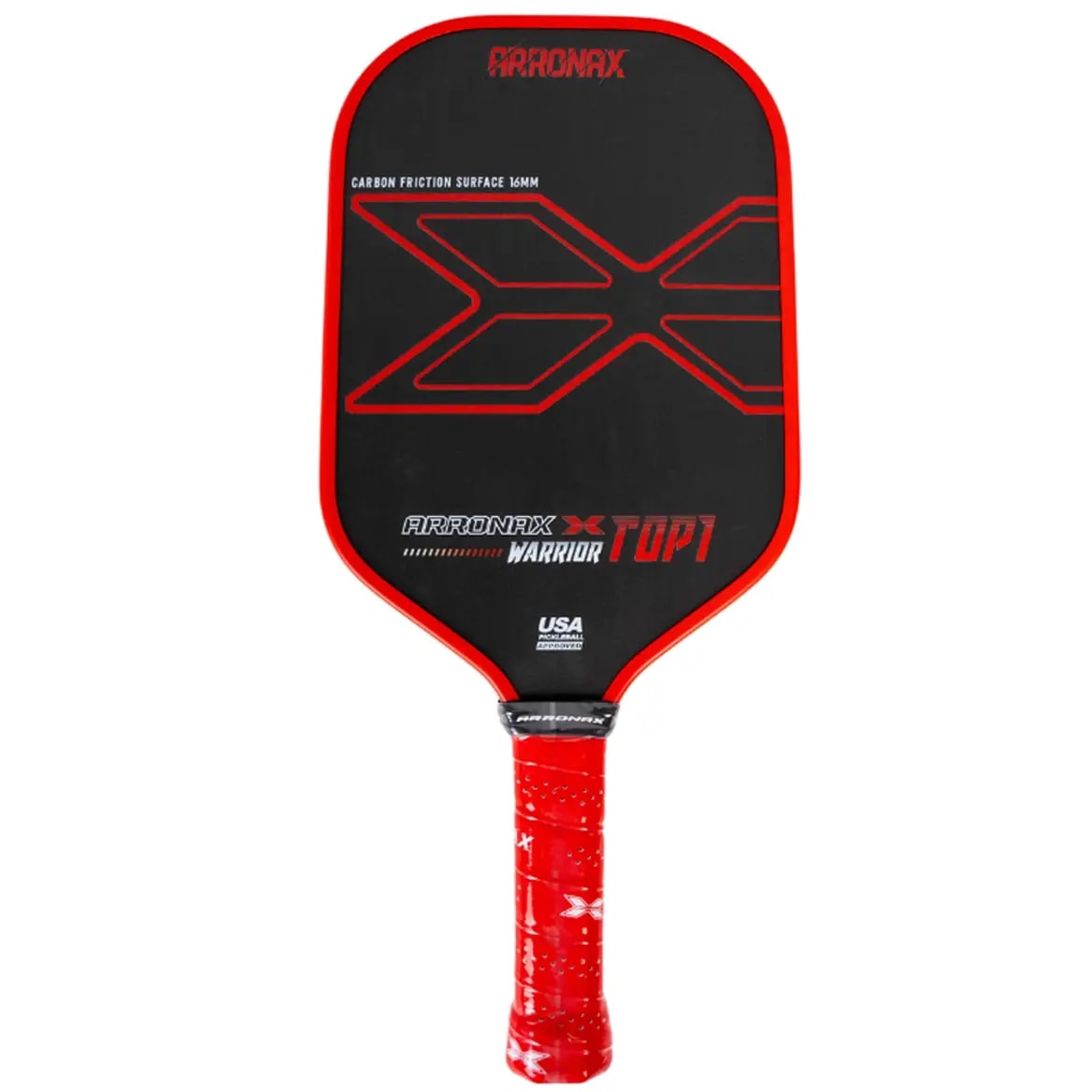 Vợt Pickleball Arronax Warrior Top 1 'Red' — kich-thuoc: 16mm
