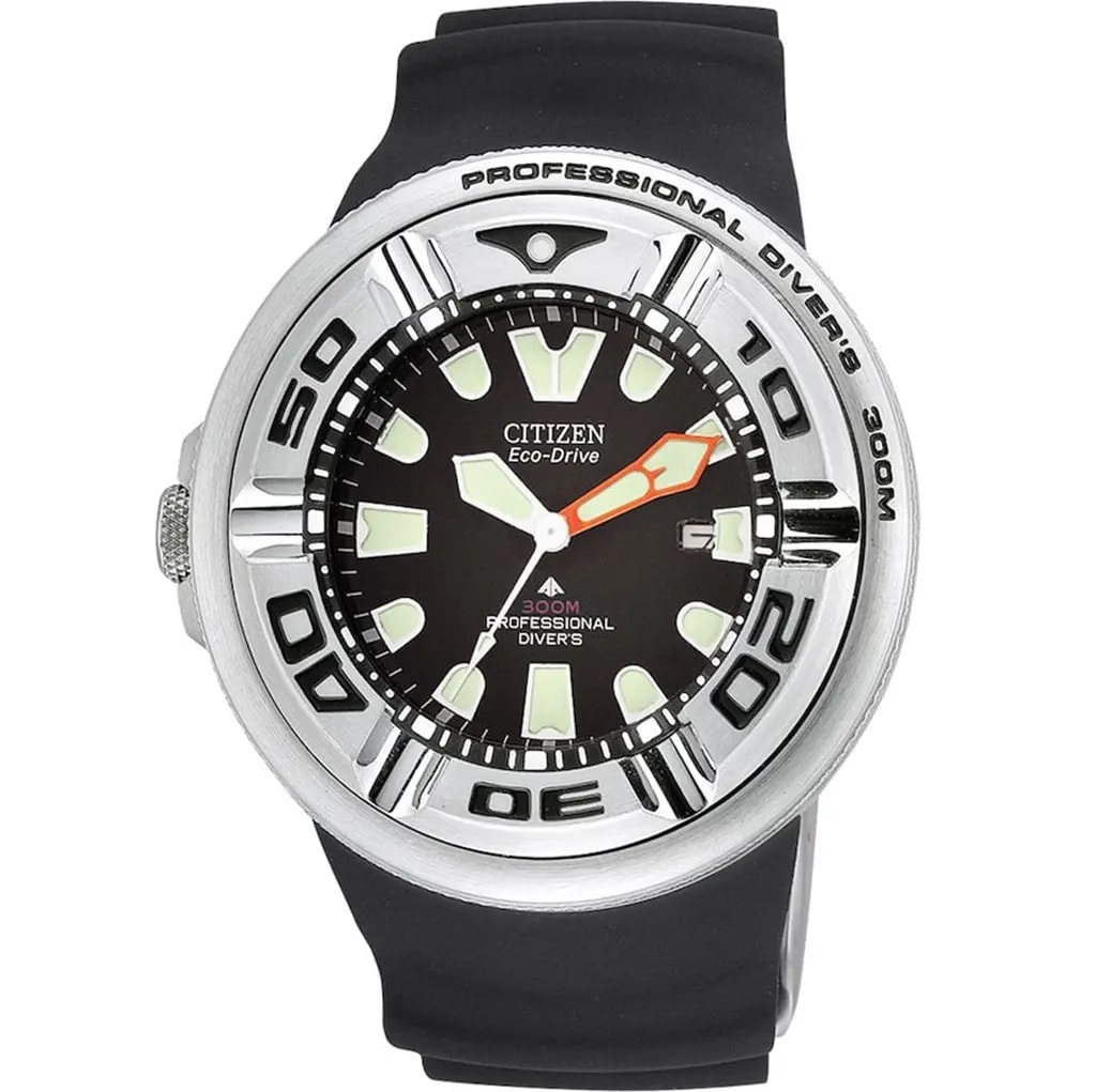 Đồng Hồ Citizen Professional Diver 'Black' BJ8050-08E