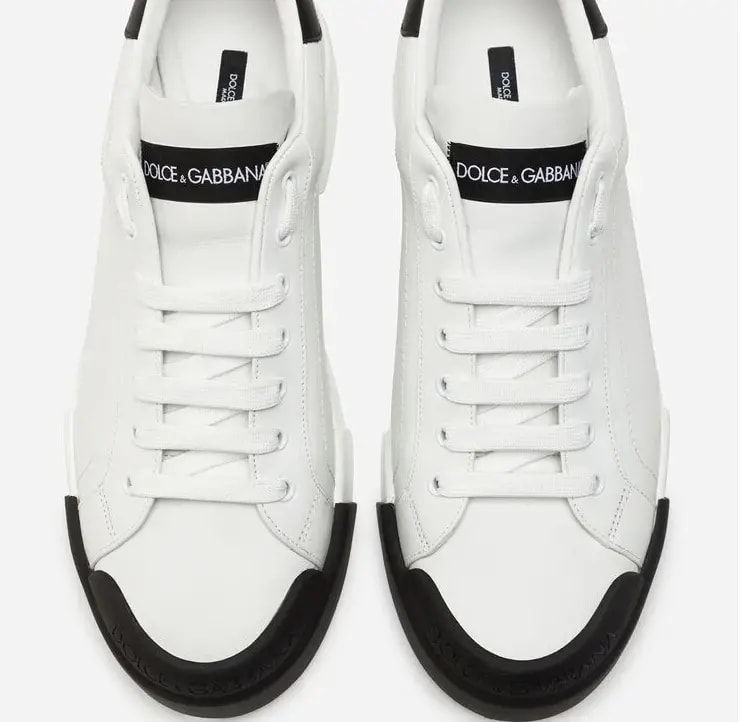 Giày Dolce & Gabbana Calfskin Nappa 'White Black' CS1802AW11389697 — ảnh 4