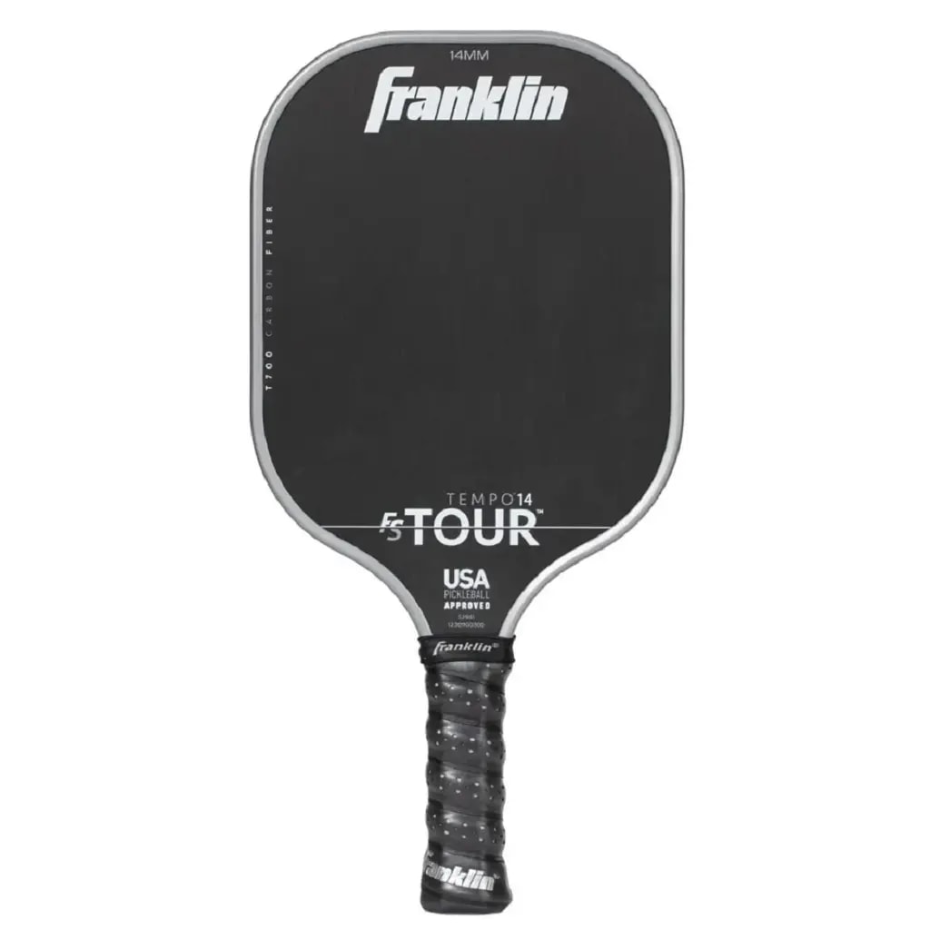 Vợt Pickleball Franklin FS Tour 'Gray' — kich-thuoc: 14mm
