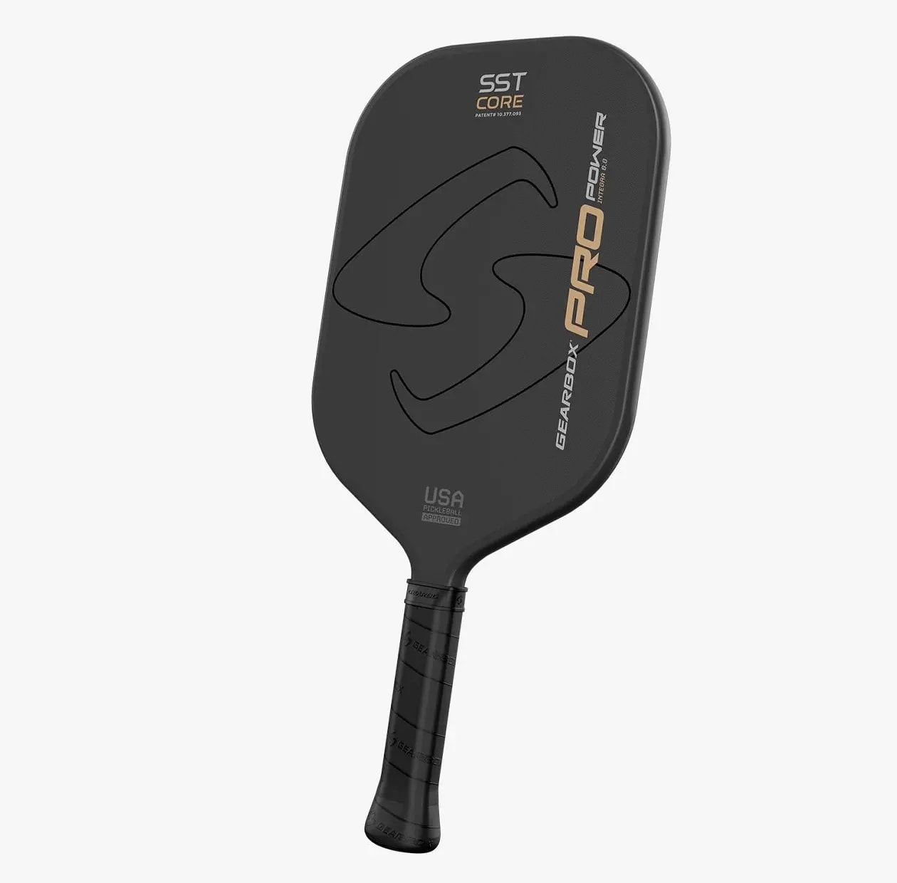 Vợt Pickleball Gearbox Pro Power Integra 'Black' — ảnh 2