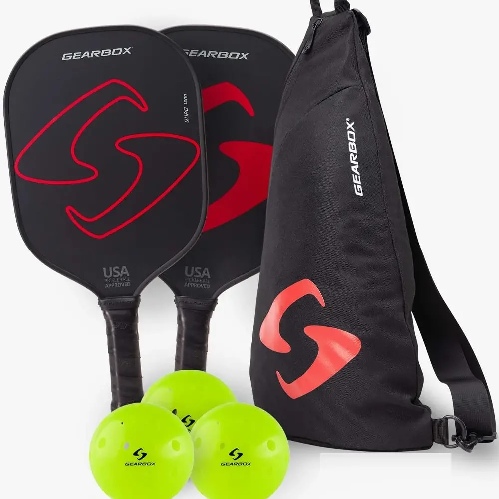 Vợt Pickleball Gearbox Ultimate Pickleball Starter Kit 'Red' — ảnh 2