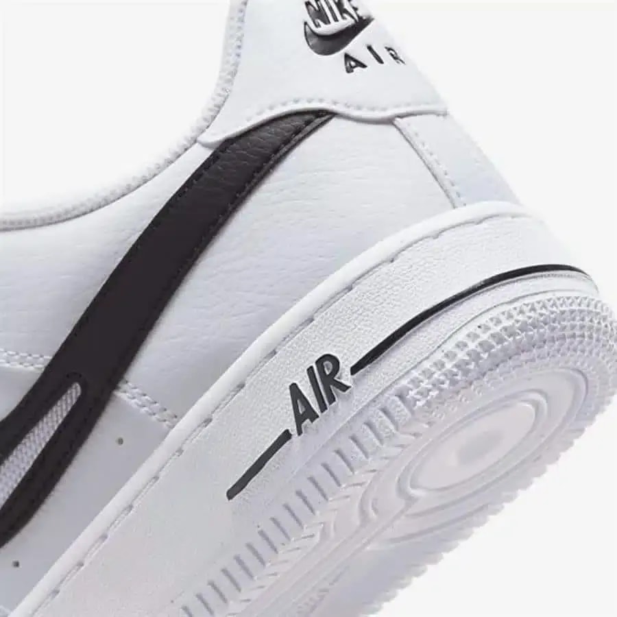 Giày Nike Air Force 1 Low GS 'Swoosh White Black' DR7889-100 — ảnh 5