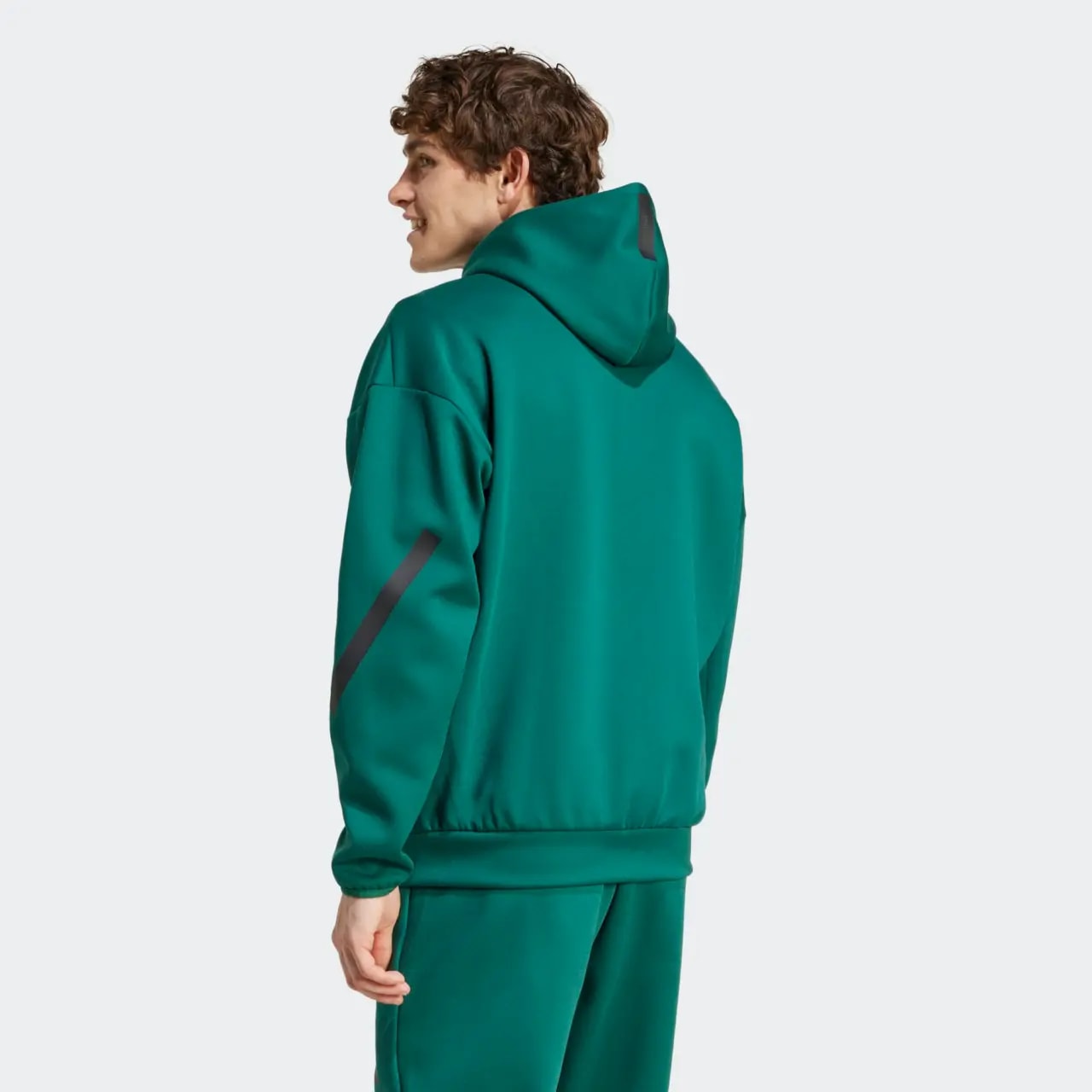 Áo Adidas Z.N.E. Full-Zip Hooded Track Jacket 'Green' JF6539 — ảnh 3