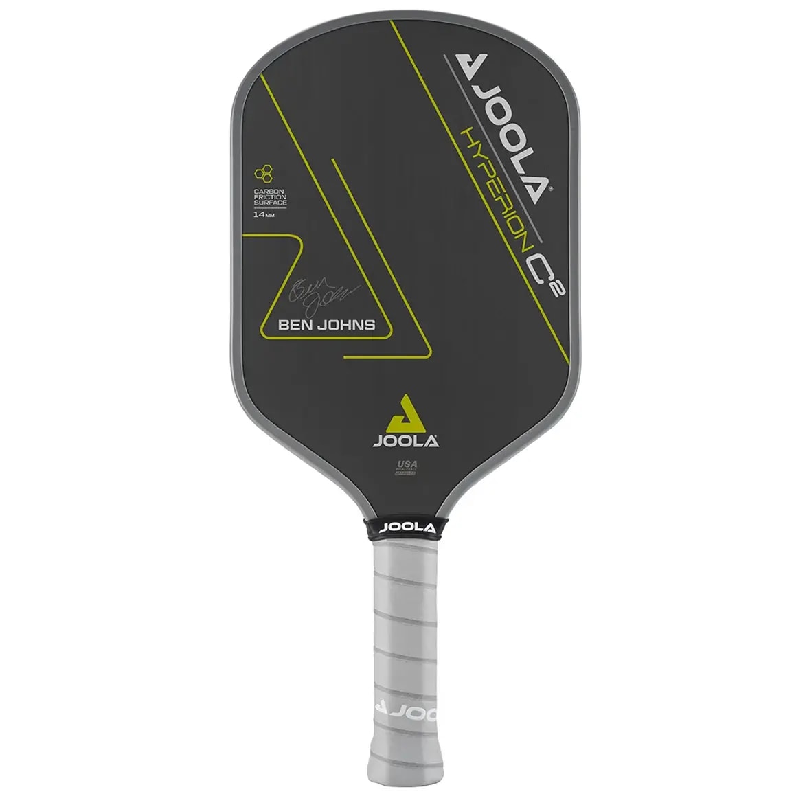 Vợt Pickleball Joola Ben Johns Hyperion C2 CFS 'Black'' — kich-thuoc: 14mm