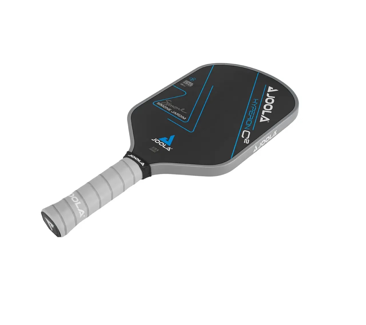 Vợt Pickleball Joola Simone Jardim Hyperion C2 'Black Blue' — ảnh 3