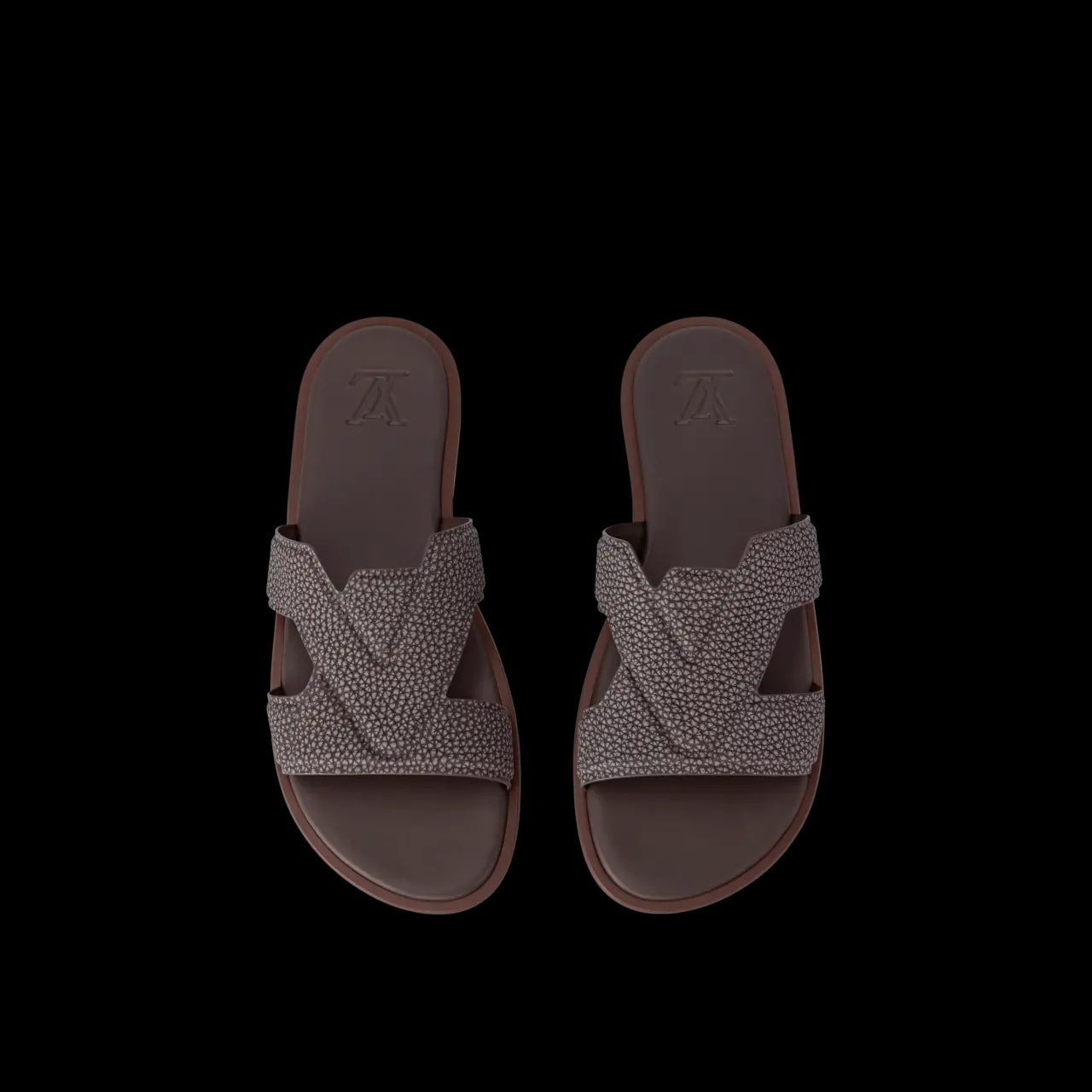 Dép Louis Vuitton LV Oasis Mule 'Moka' 1ADG9S — ảnh 2