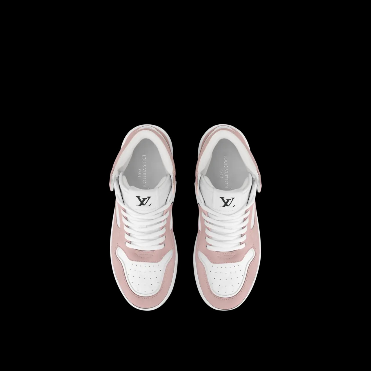 Giày Louis Vuitton LV Stadium Mid Top 'Pink' 1ADCO1 — ảnh 4