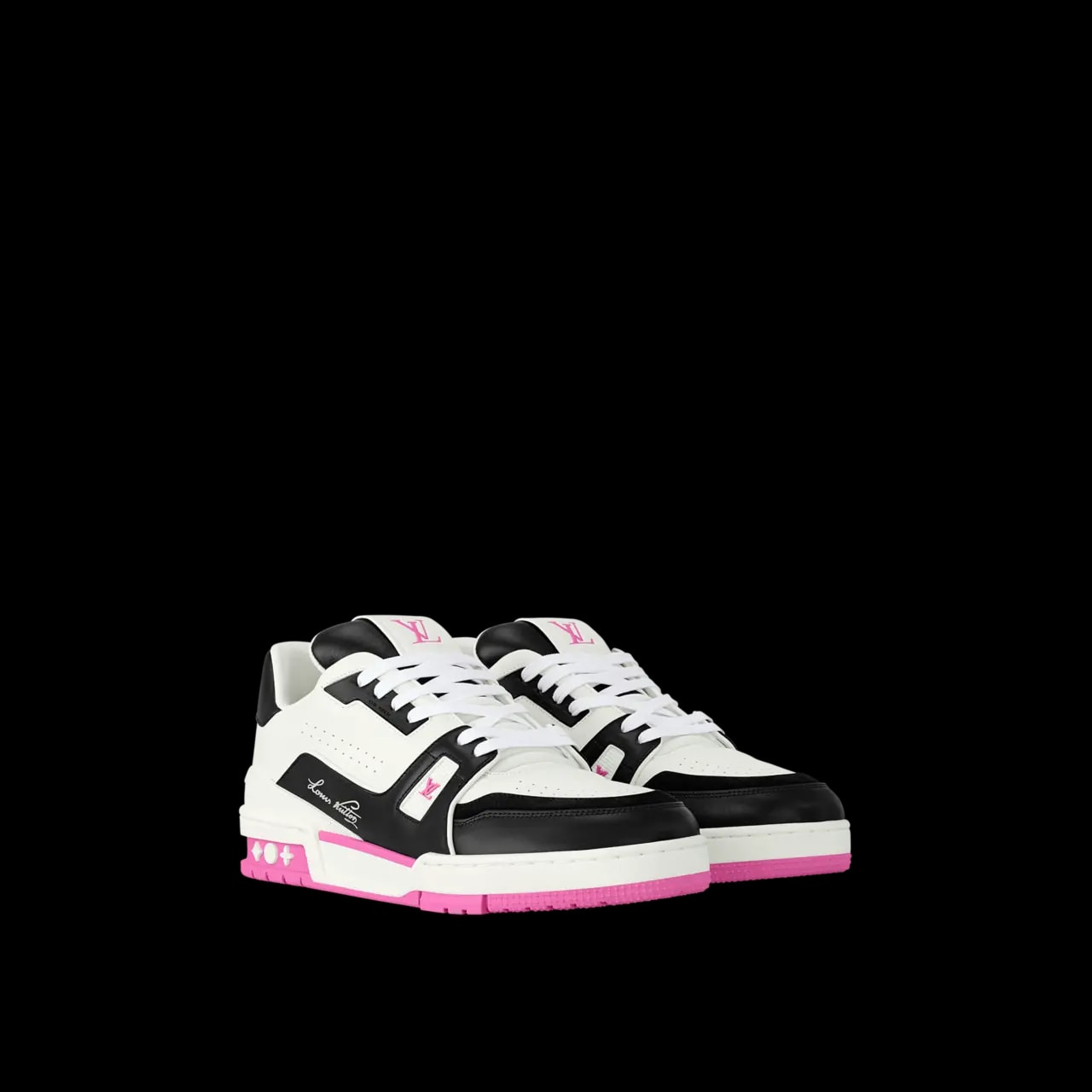 Giày Louis Vuitton LV Trainer 'White Pink' 1ADDZI — ảnh 2
