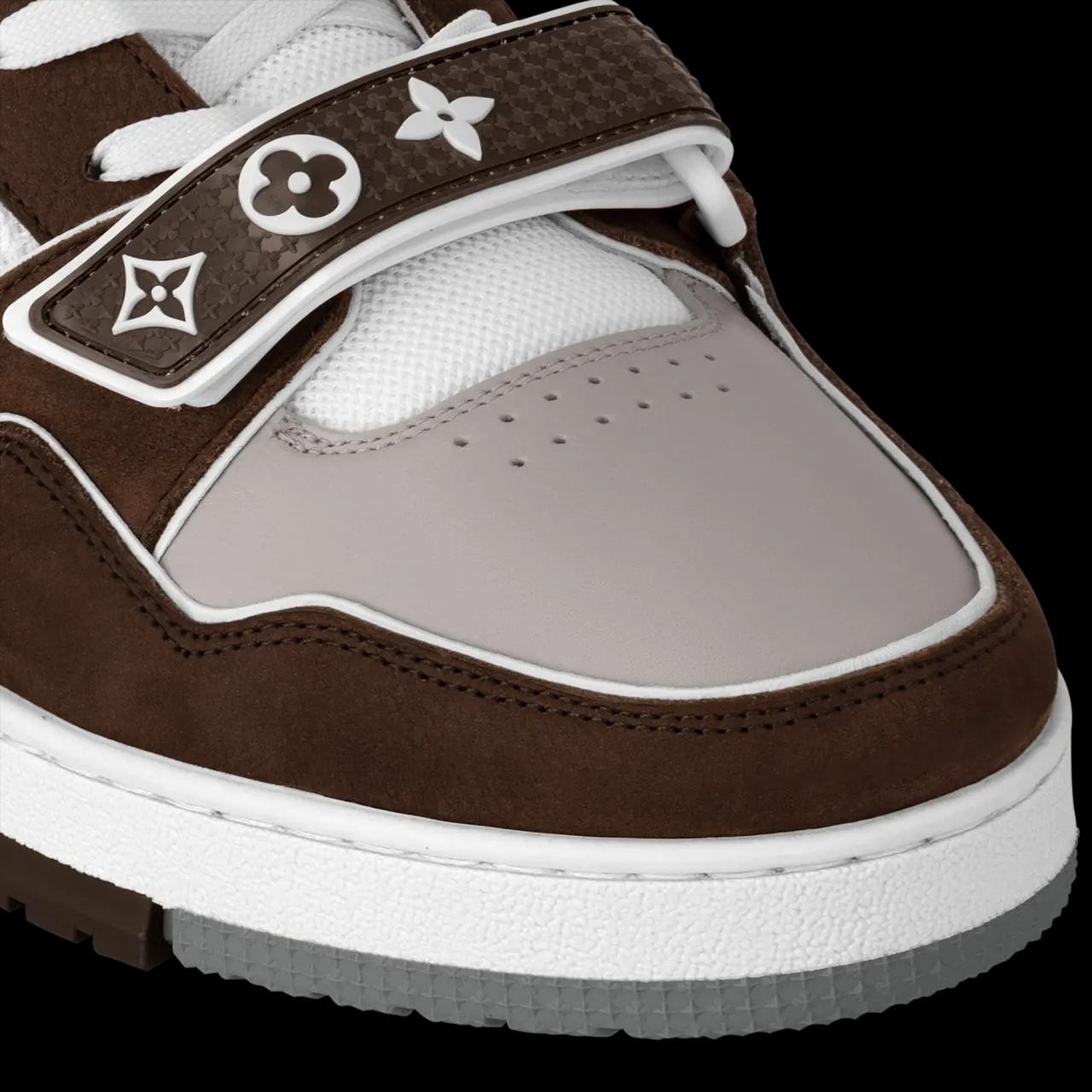 Giày Louis Vuitton LV Trainer 'Moka Brown' 1ACD7K — ảnh 3