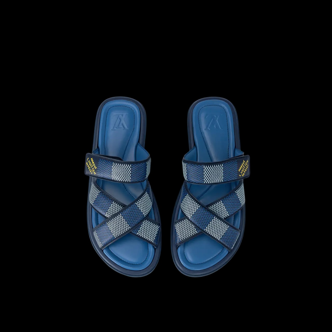 Dép Louis Vuitton LV Venice Mule 'Marine' 1ACRI5 — ảnh 3
