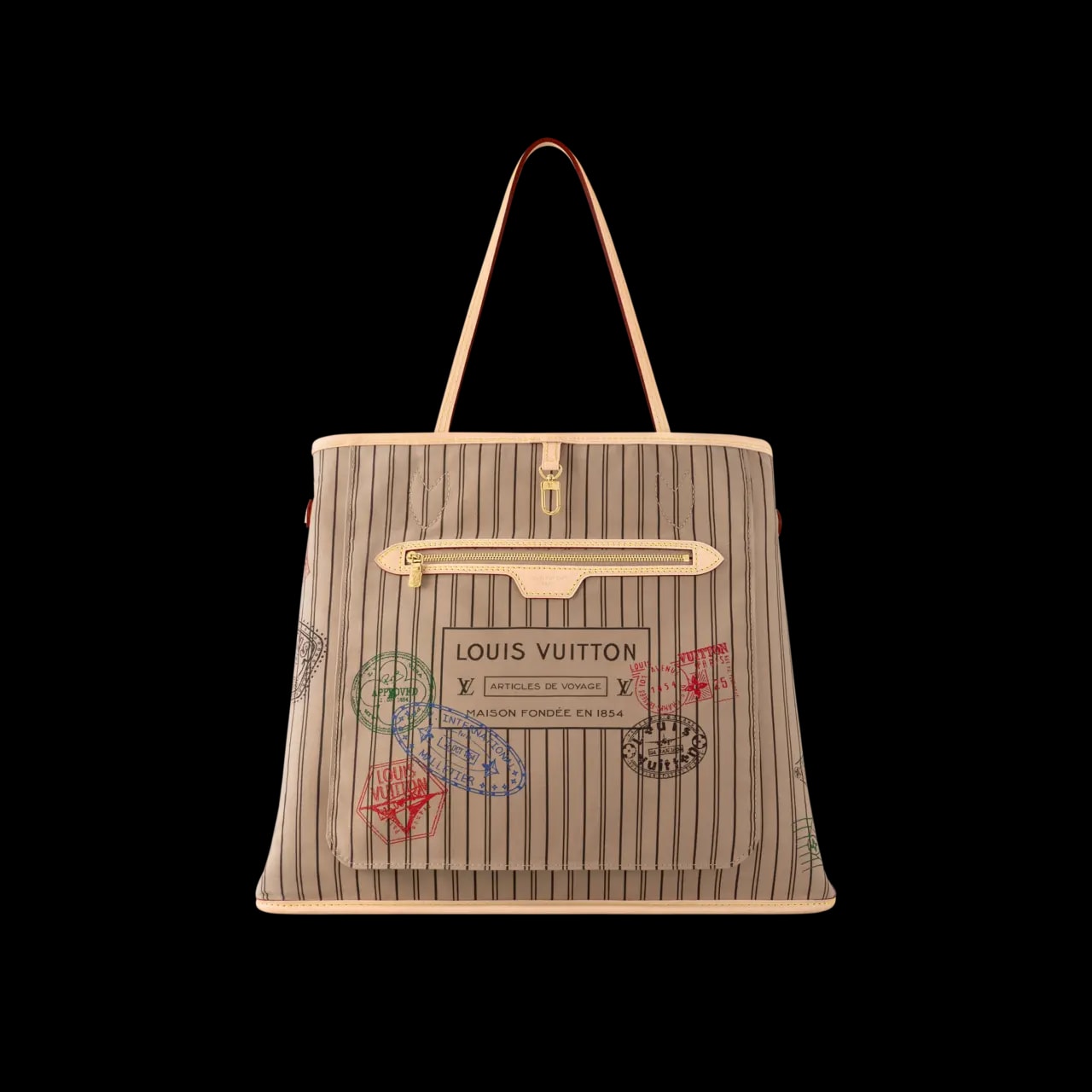 Túi Louis Vuitton Neverfull Inside Out 'Light Brown' M11948 — ảnh 3