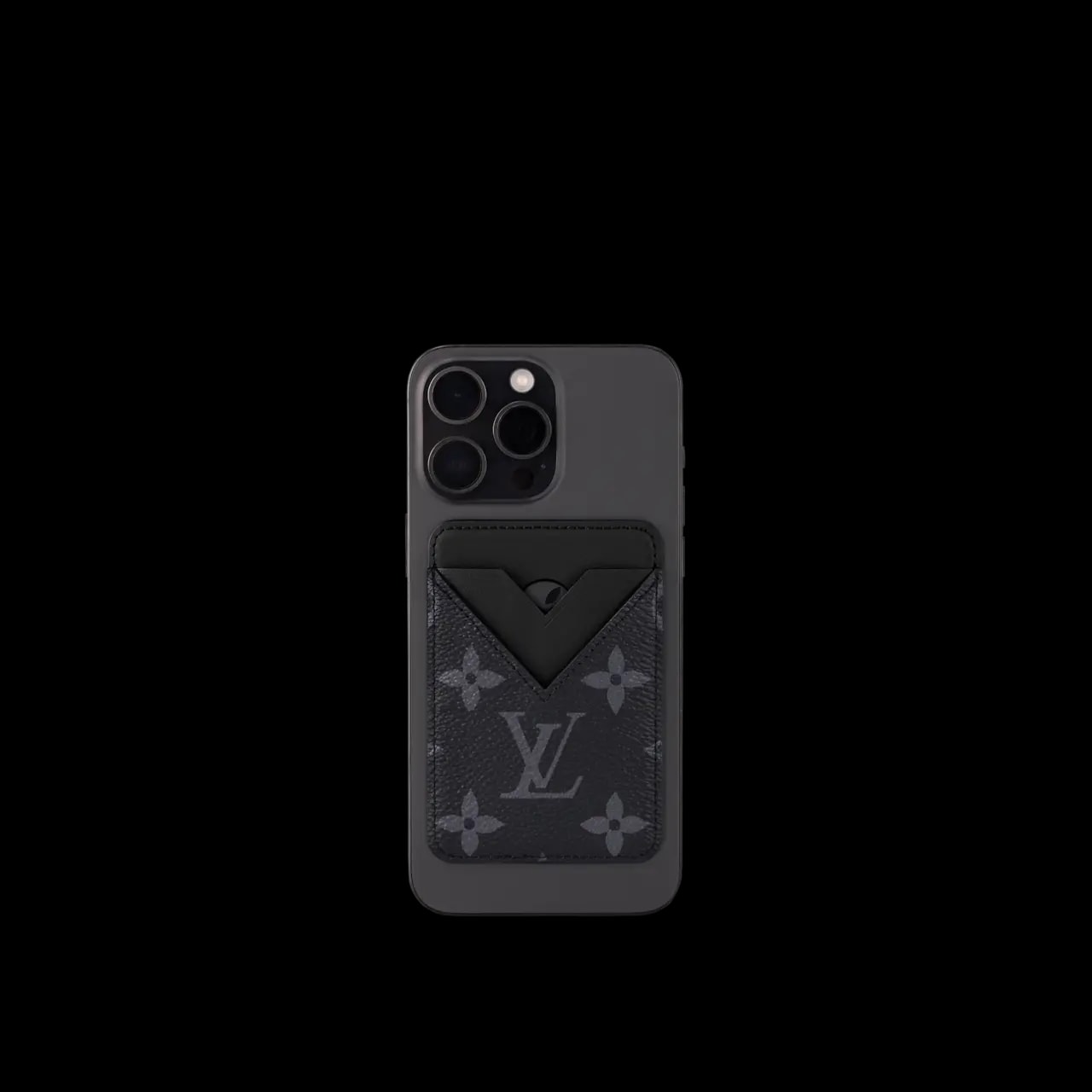 Ví Louis Vuitton Porte-Cartes Magnet 'Black' M12602 — ảnh 2
