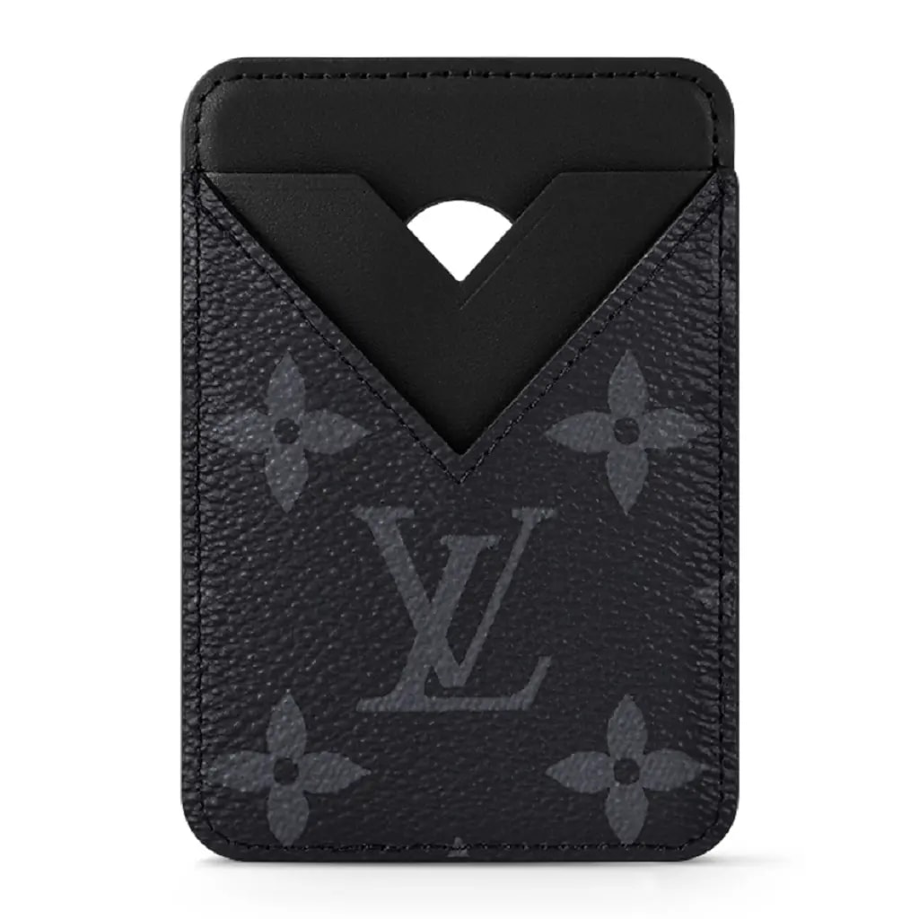 Ví Louis Vuitton Porte-Cartes Magnet 'Black' M12602