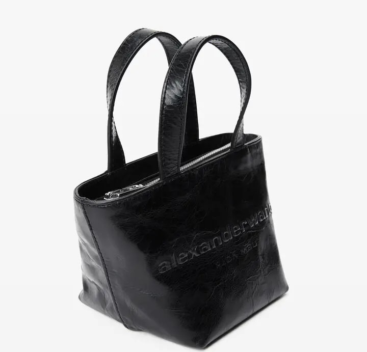 Túi Alexander Wang Punch Mini Tote 'Black' 20324T40L001 — ảnh 3