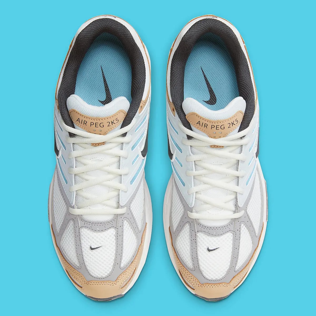 Giày Nike Air Pegasus 2K5 'Sail Aquarius Blue Tan' HM4348-100 — ảnh 4