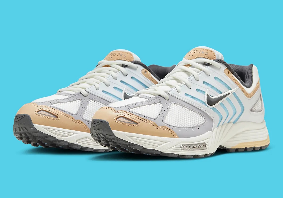 Giày Nike Air Pegasus 2K5 'Sail Aquarius Blue Tan' HM4348-100 — ảnh 5