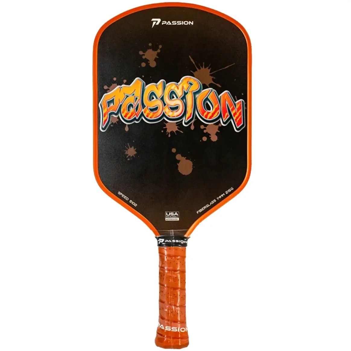 Vợt Pickleball Passion Speed S102 'Orange' — kich-thuoc: 16mm