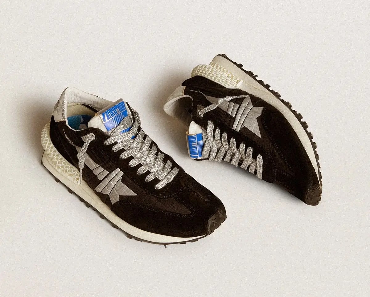 Giày Golden Goose Marathon 'Black' GWF00684-F005675-90179 — ảnh 5