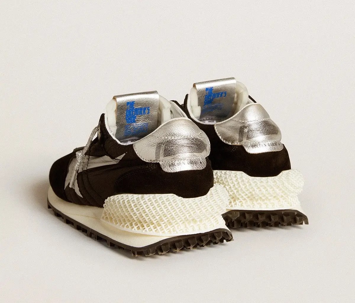Giày Golden Goose Marathon 'Black' GWF00684-F005675-90179 — ảnh 3