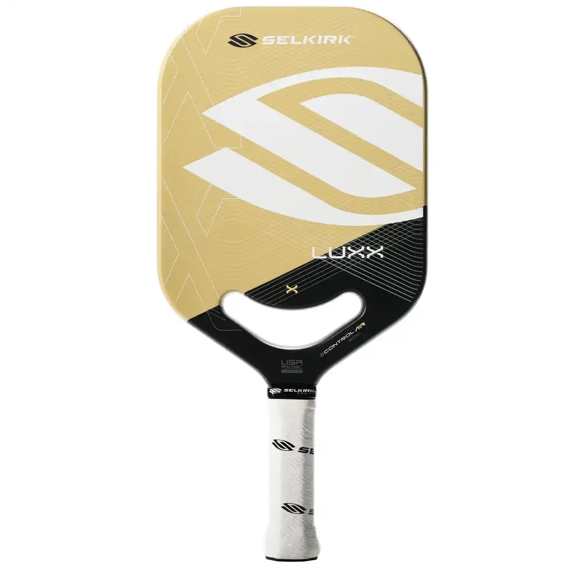 Vợt Pickleball Selkirk Luxx Control Air 'Epic Gold' — kich-thuoc: 20mm