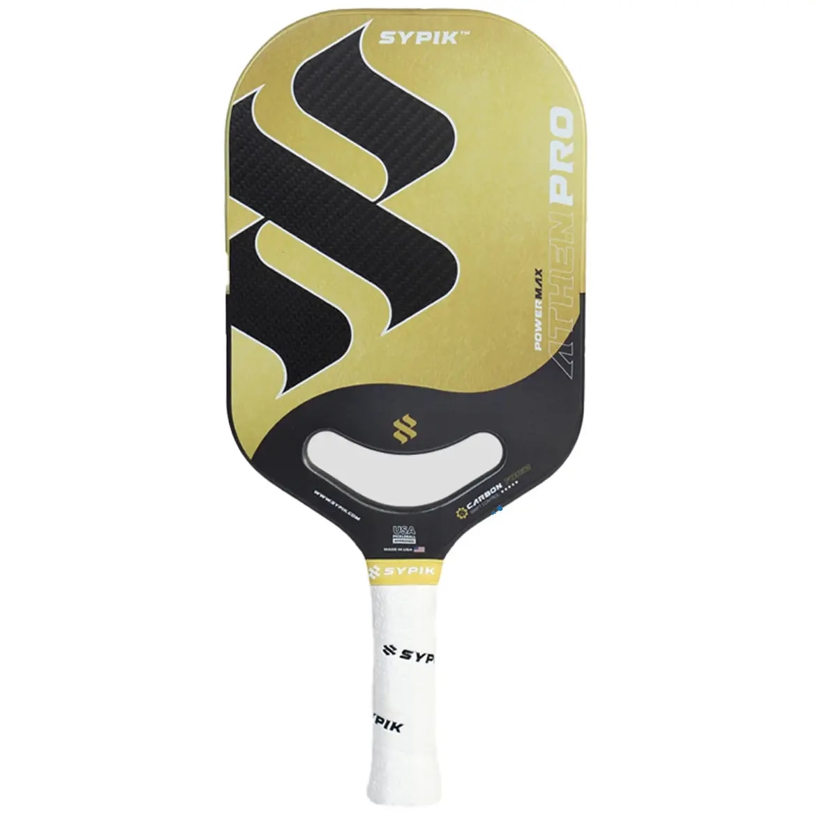 Vợt Pickleball Sypik Athen Pro 'Yellow' — kich-thuoc: 13mm