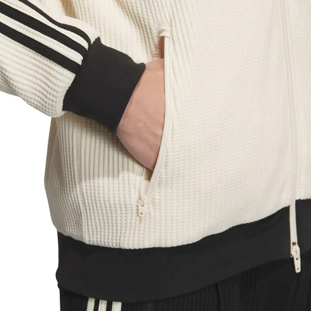 Áo Adidas Originals Waffle Jacket 'Beige' JW0109 — ảnh 5
