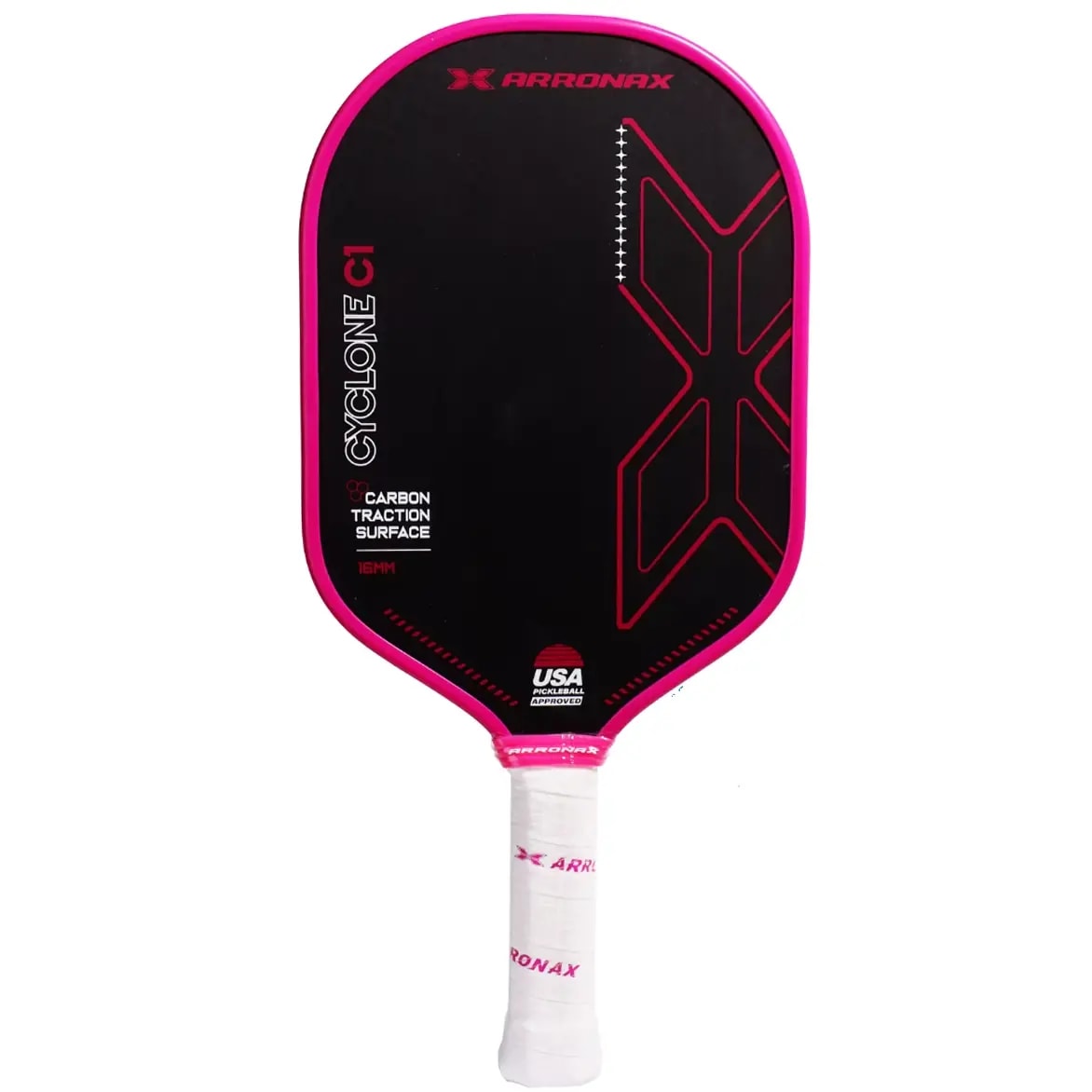 Vợt Pickleball Arronax Cyclone C1 'Pink' — kich-thuoc: 16mm