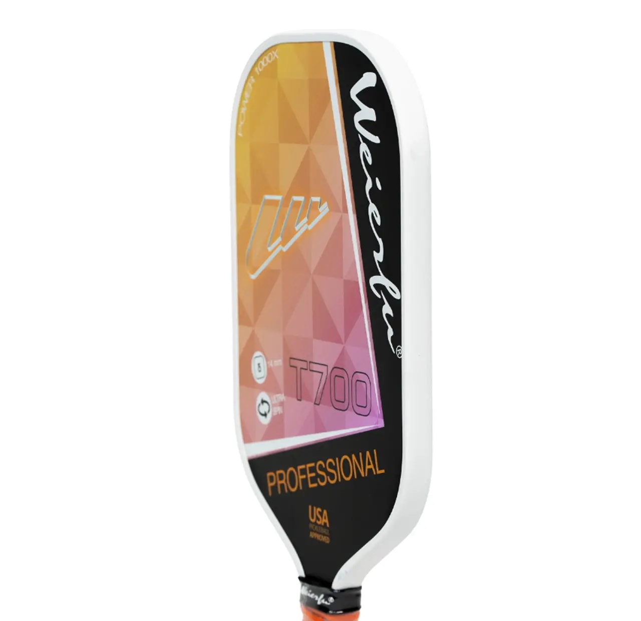 Vợt Pickleball Weierfu T700 Power 1000 'Black Pink' — ảnh 2