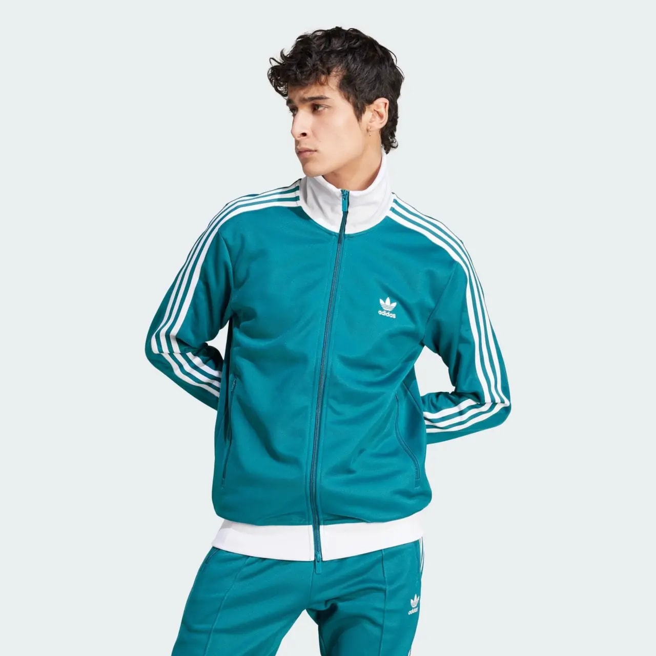 Áo Adidas Adicolor Classics Beckenbauer 'Blue' IY9878 — ảnh 2