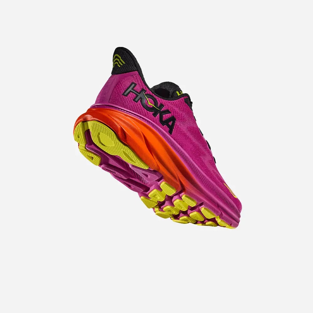 Giày Hoka One One Clifton 9 'Fuchsia Black' 1127895-FCK — ảnh 3