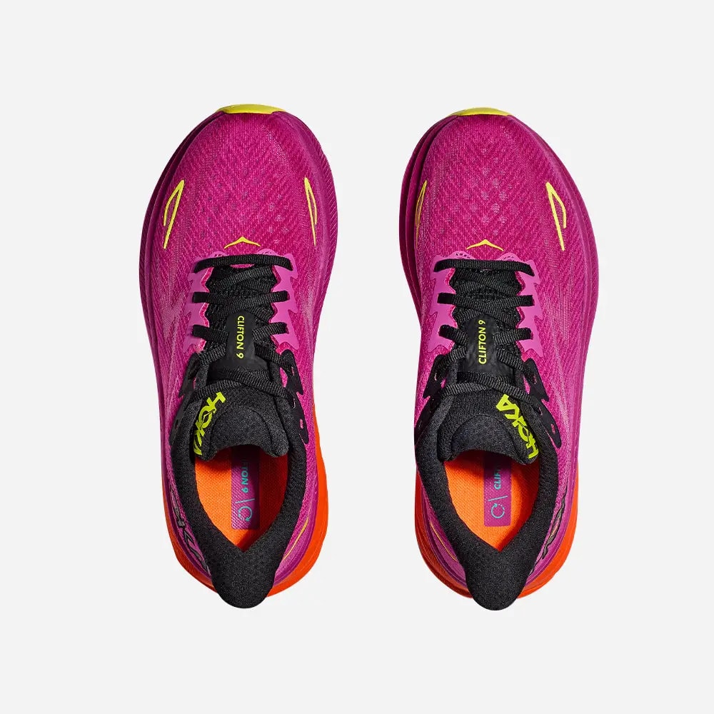 Giày Hoka One One Clifton 9 'Fuchsia Black' 1127895-FCK — ảnh 5