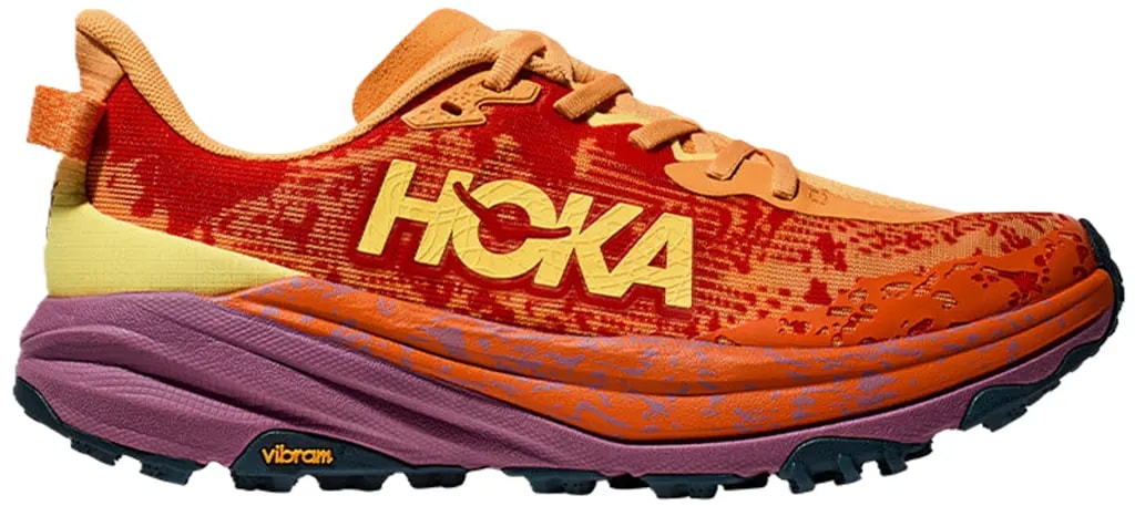 Giày Hoka Speedgoat 6 Wide Wmns 'Orange Red' 1147832-SRBT — kich-thuoc: 36 2/3