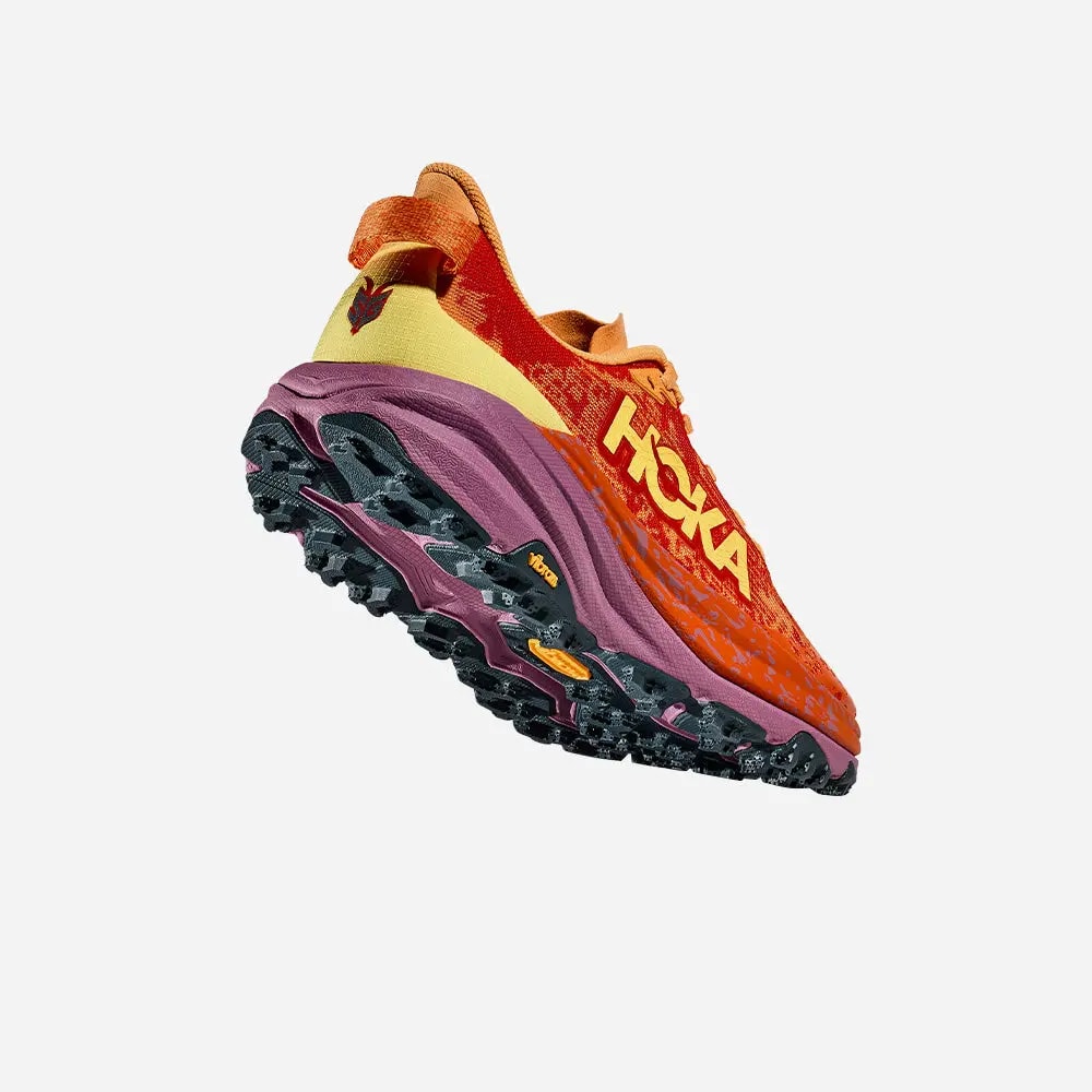 Giày Hoka Speedgoat 6 Wide Wmns 'Orange Red' 1147832-SRBT — ảnh 4