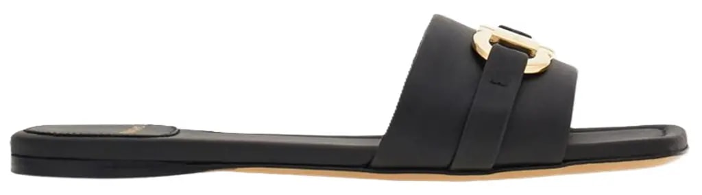 Dép Salvatore Ferragamo Flat Slide 'Black' 01G997-769636 — kich-thuoc: 36