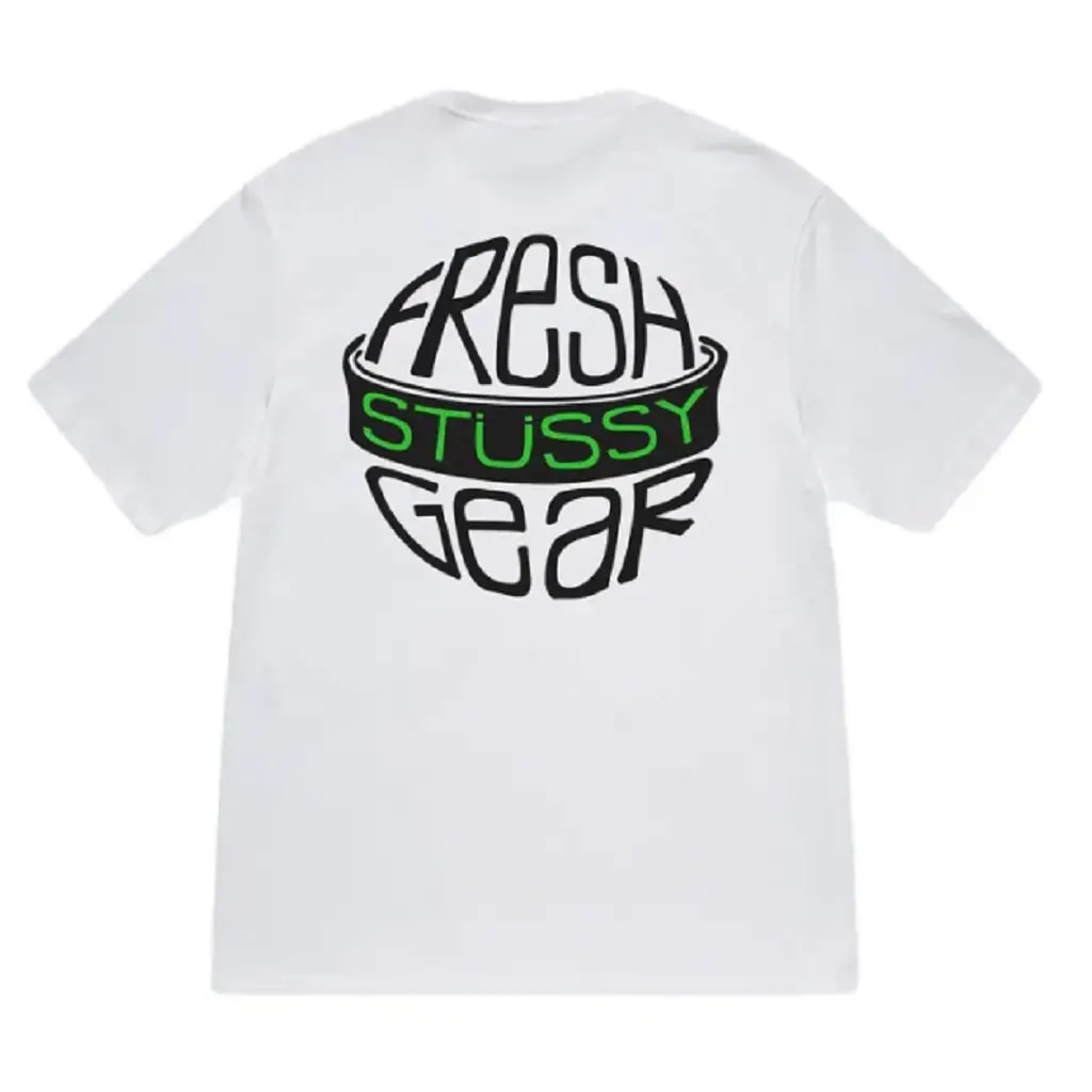Áo Stussy Fresh Gear Tee 'White' 1904986 — kich-thuoc: M
