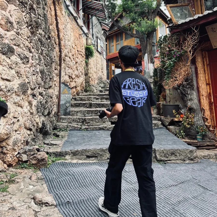Áo Stussy Fresh Gear Tee 'White' 1904986 — ảnh 2