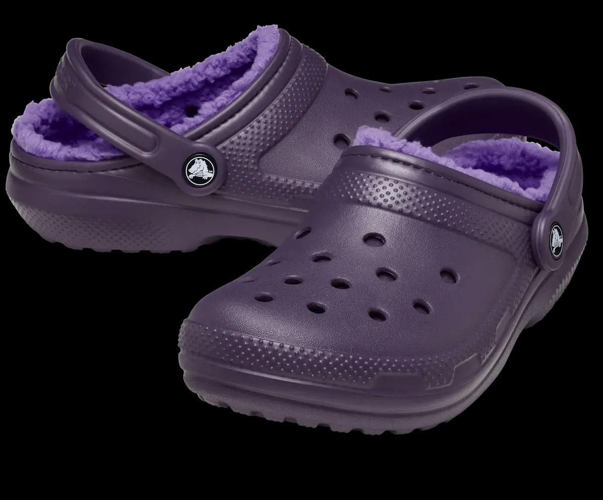 Dép Crocs Classic Lined Clog 'Dark Iris' 203591-5AS — ảnh 5