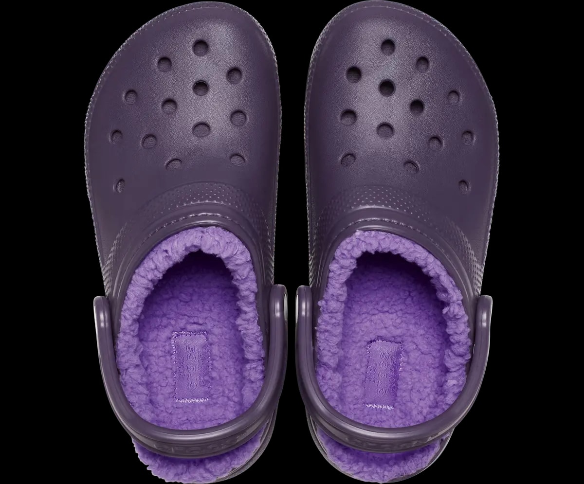 Dép Crocs Classic Lined Clog 'Dark Iris' 203591-5AS — ảnh 4