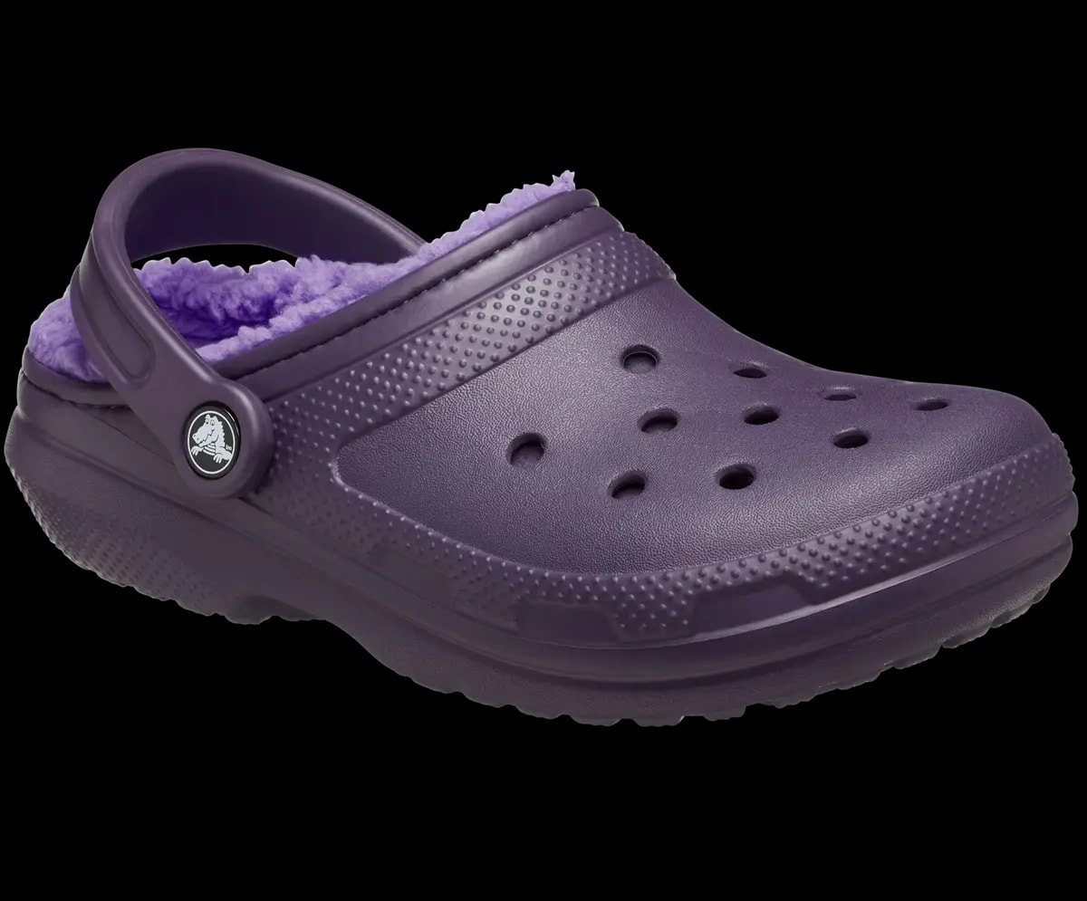 Dép Crocs Classic Lined Clog 'Dark Iris' 203591-5AS — ảnh 3