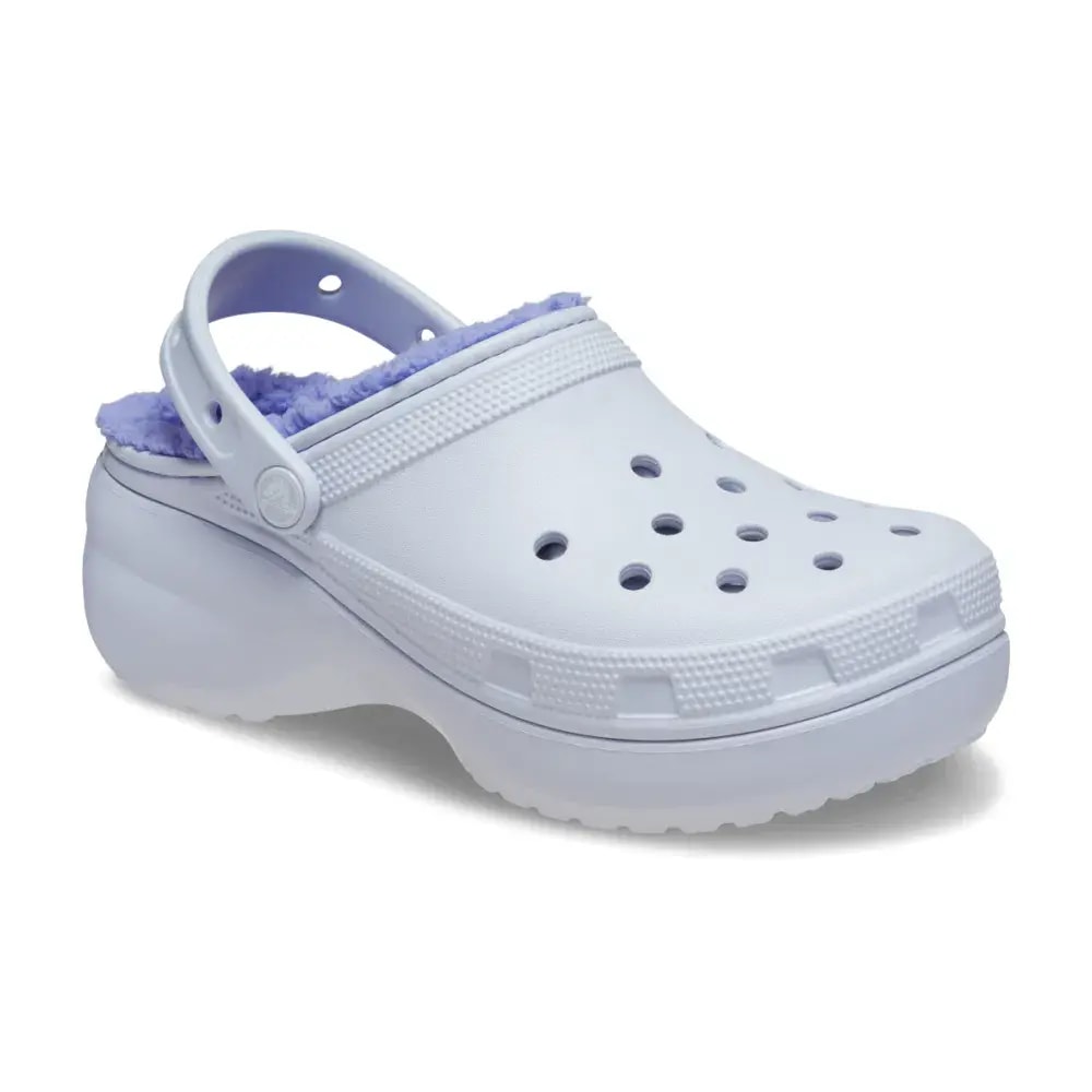Dép Crocs Classic Platform Lined 'Blau' 207938-5AF — ảnh 5