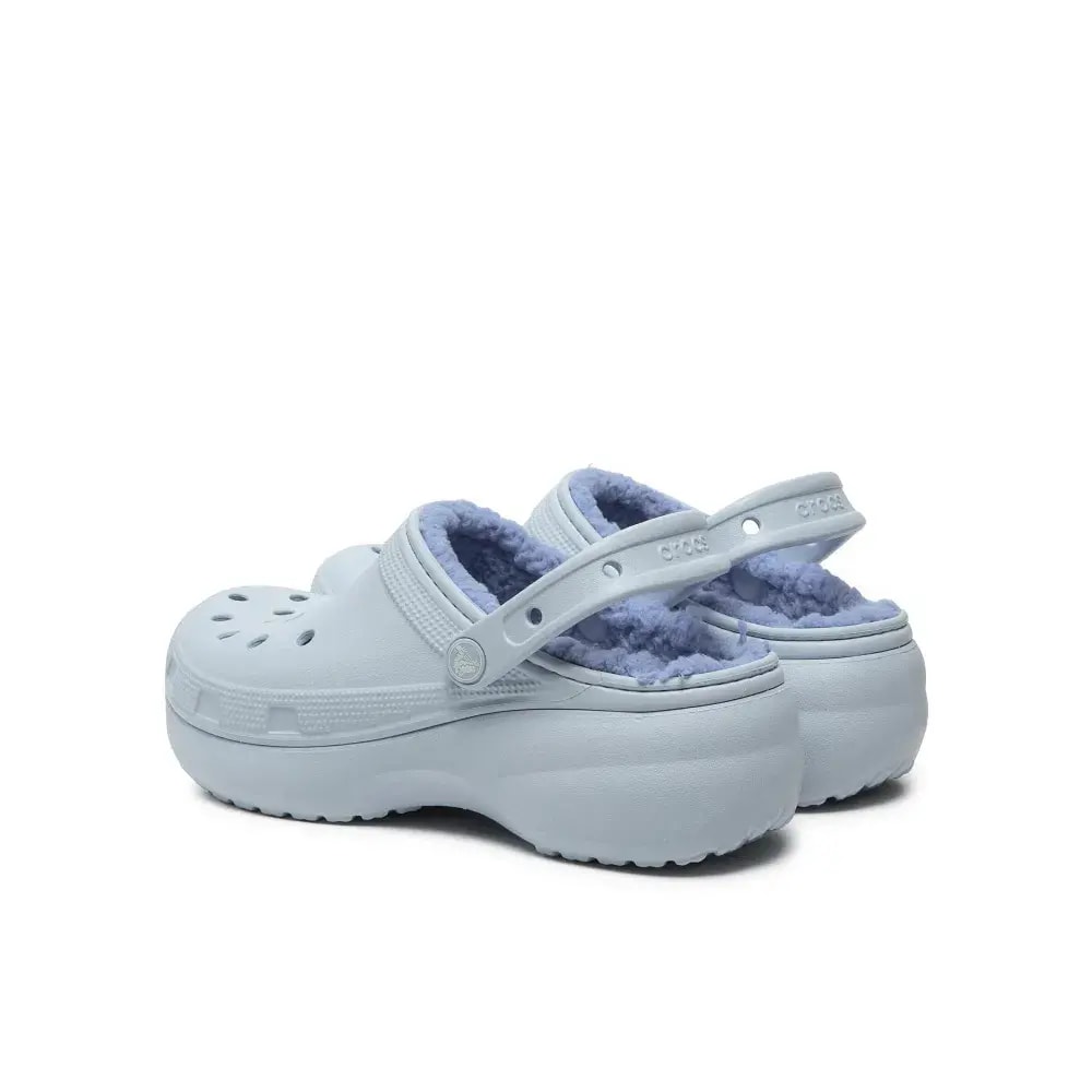 Dép Crocs Classic Platform Lined 'Blau' 207938-5AF — ảnh 2